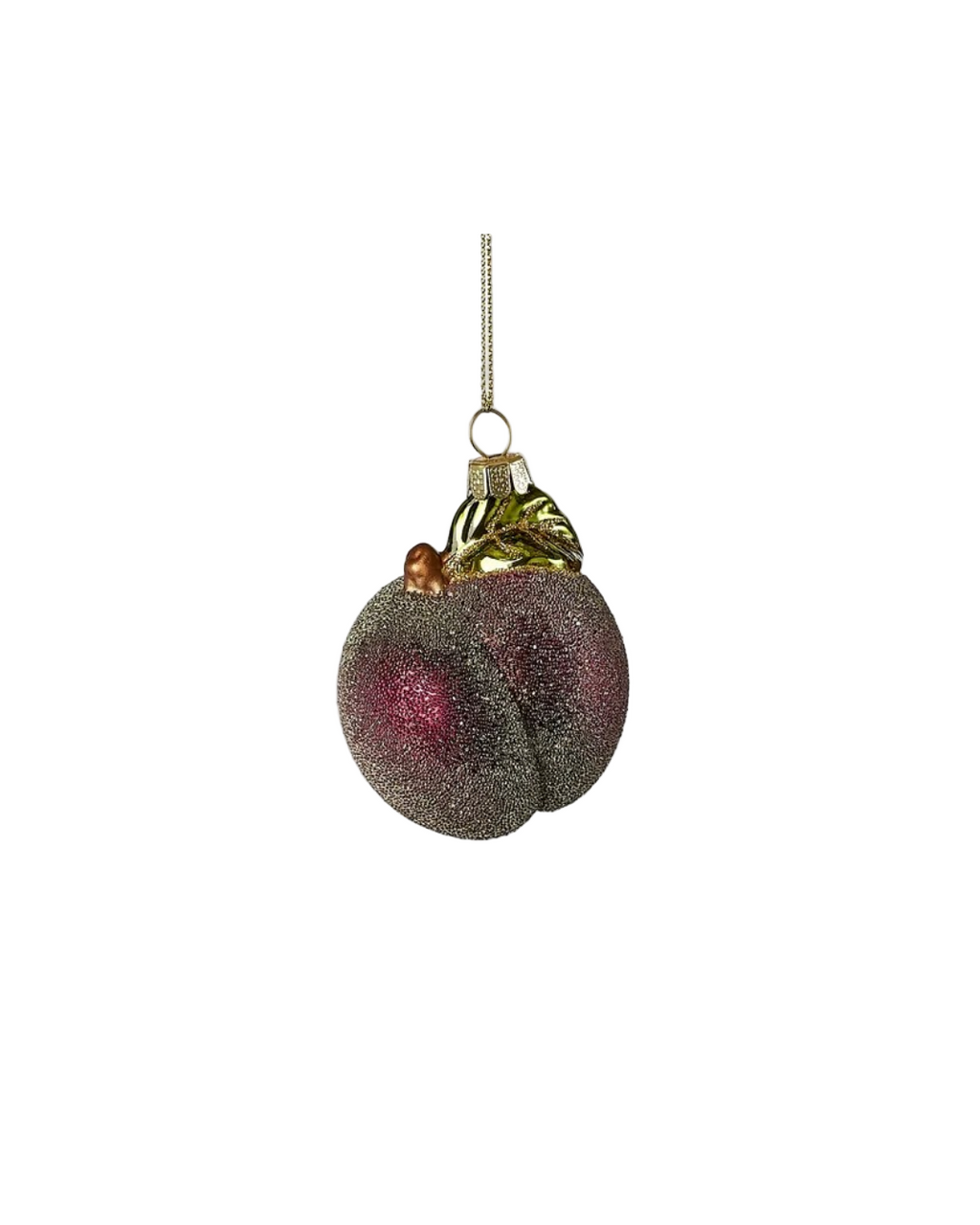 Beaded Fruit Ornament