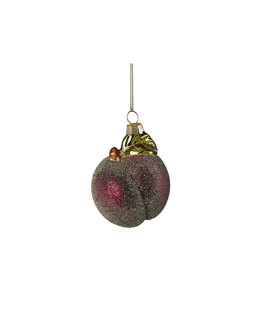 Beaded Fruit Ornament