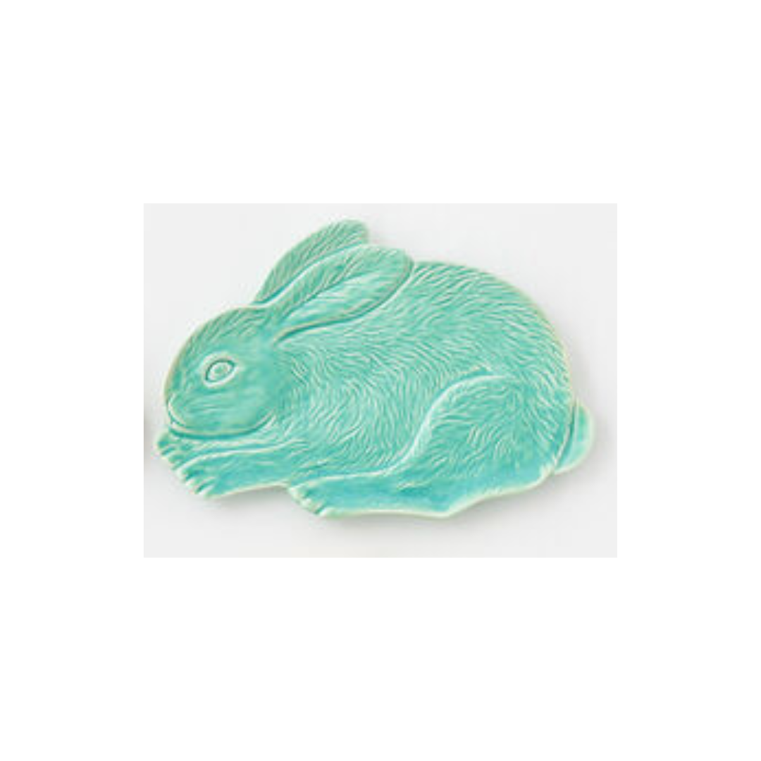Embossed Bunny Plate