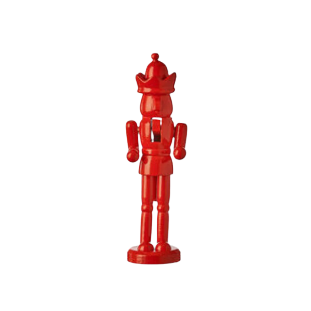 Wood Nutcracker Ornament