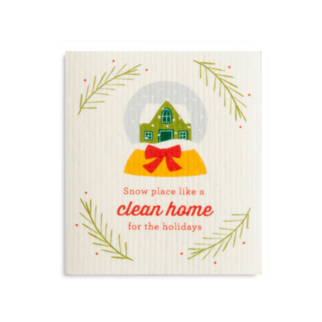 Holiday Biodegradable Dish Cloths