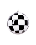 Checker Ornament- Black/White