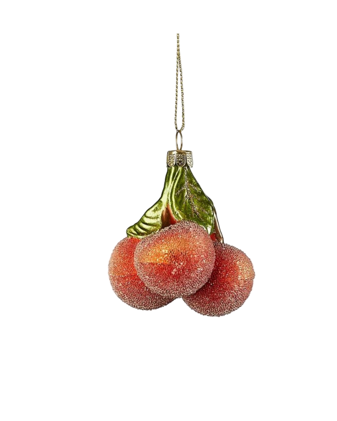Beaded Fruit Ornament
