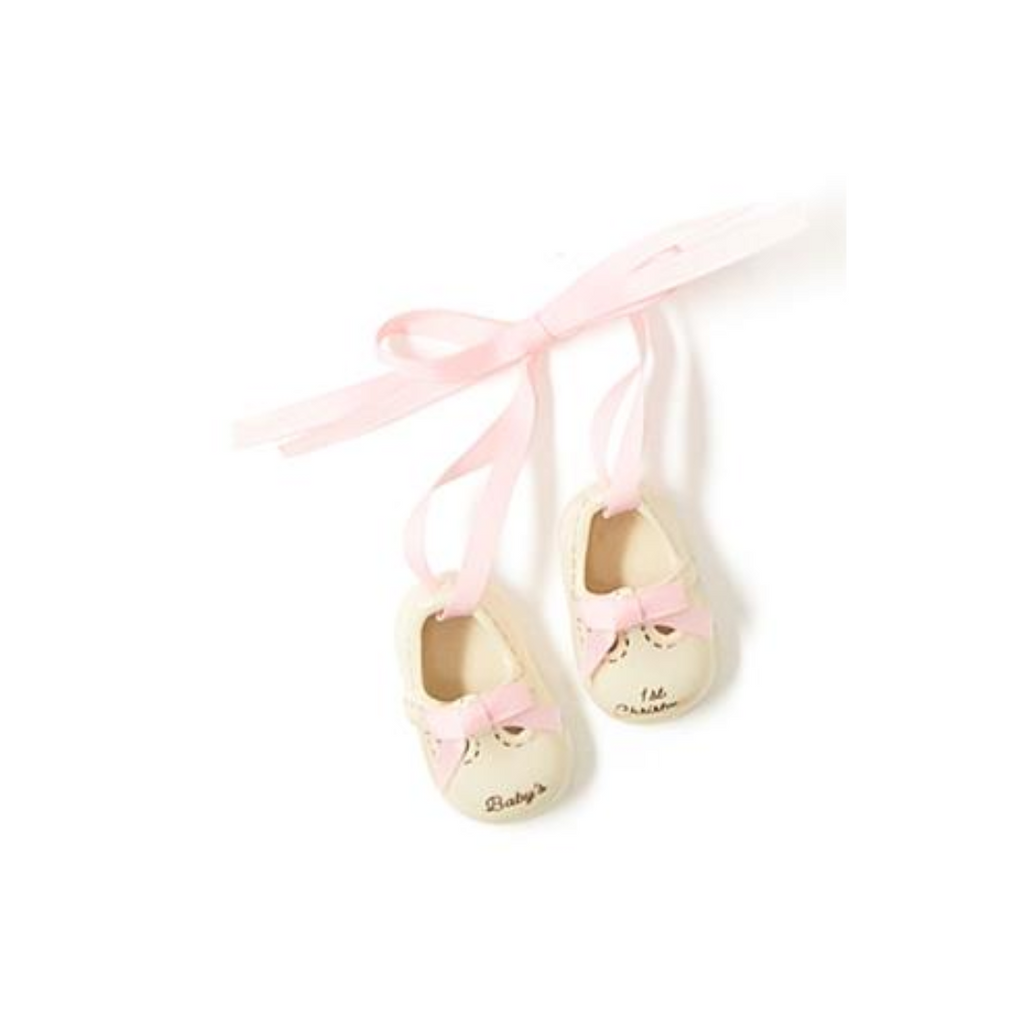 Pair of Baby Shoes- Baby’s First Christmas Ornament