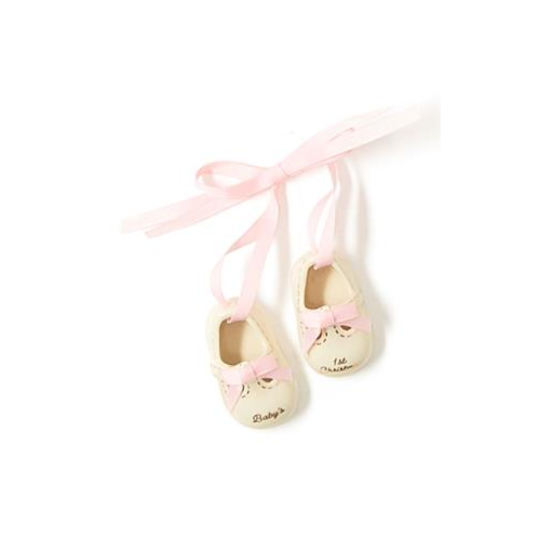 Pair of Baby Shoes- Baby’s First Christmas Ornament