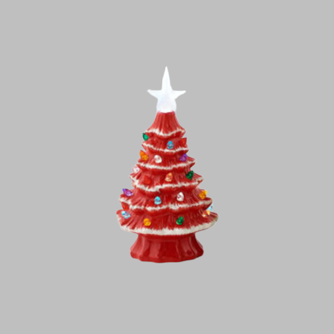 Lighted Christmas Tree with Timer- Small - Mistletoe Market