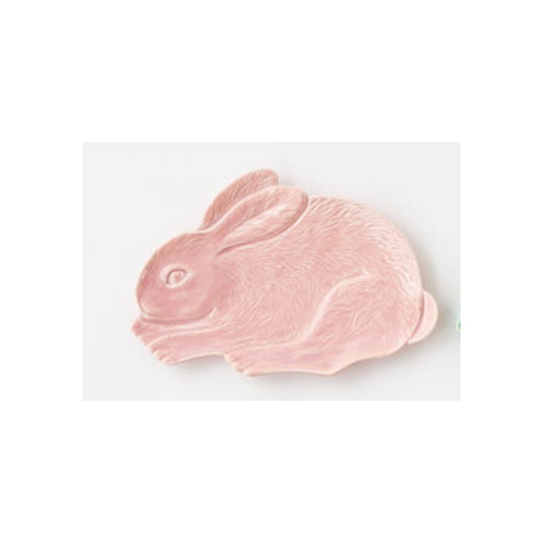 Embossed Bunny Plate