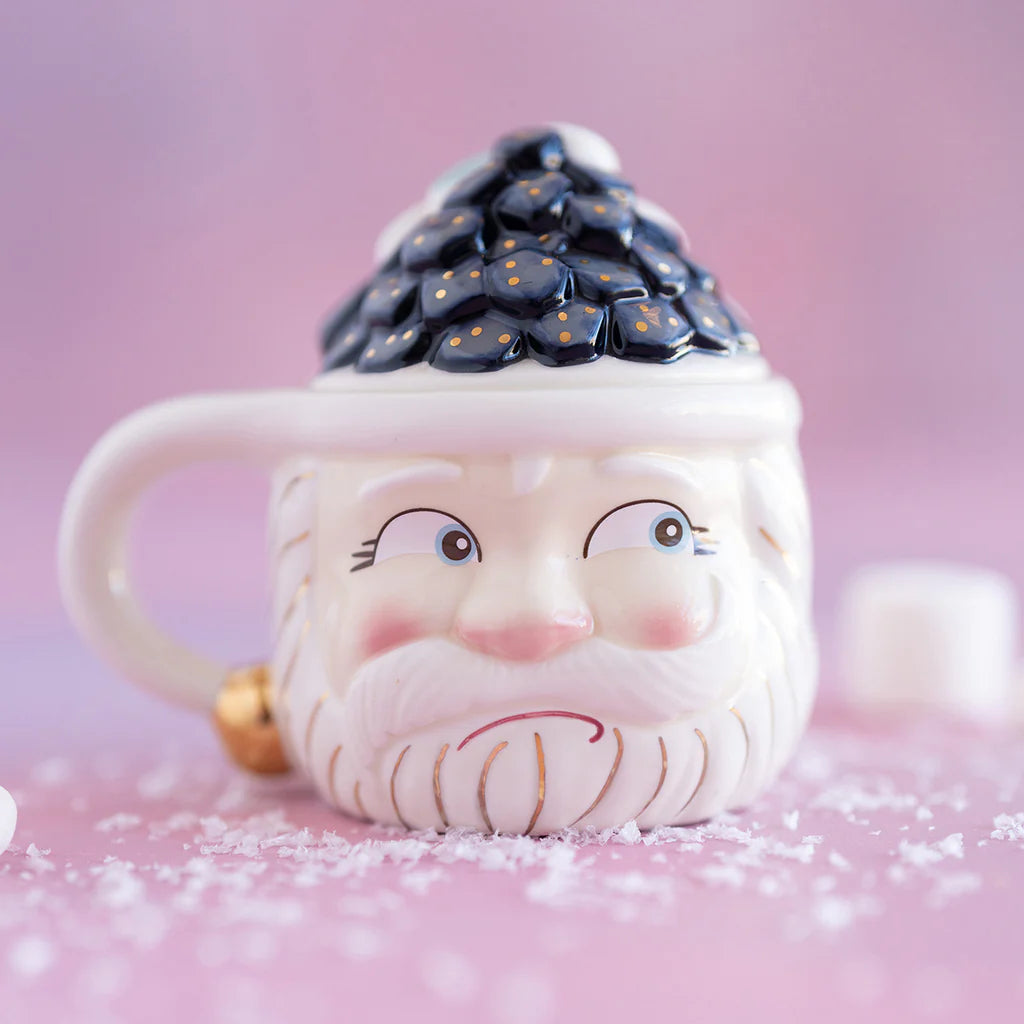 Glitterville Papa Noel Mug