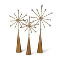 Metal Starburst Sequin Trees