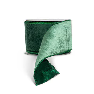 Green Velvet Ribbon