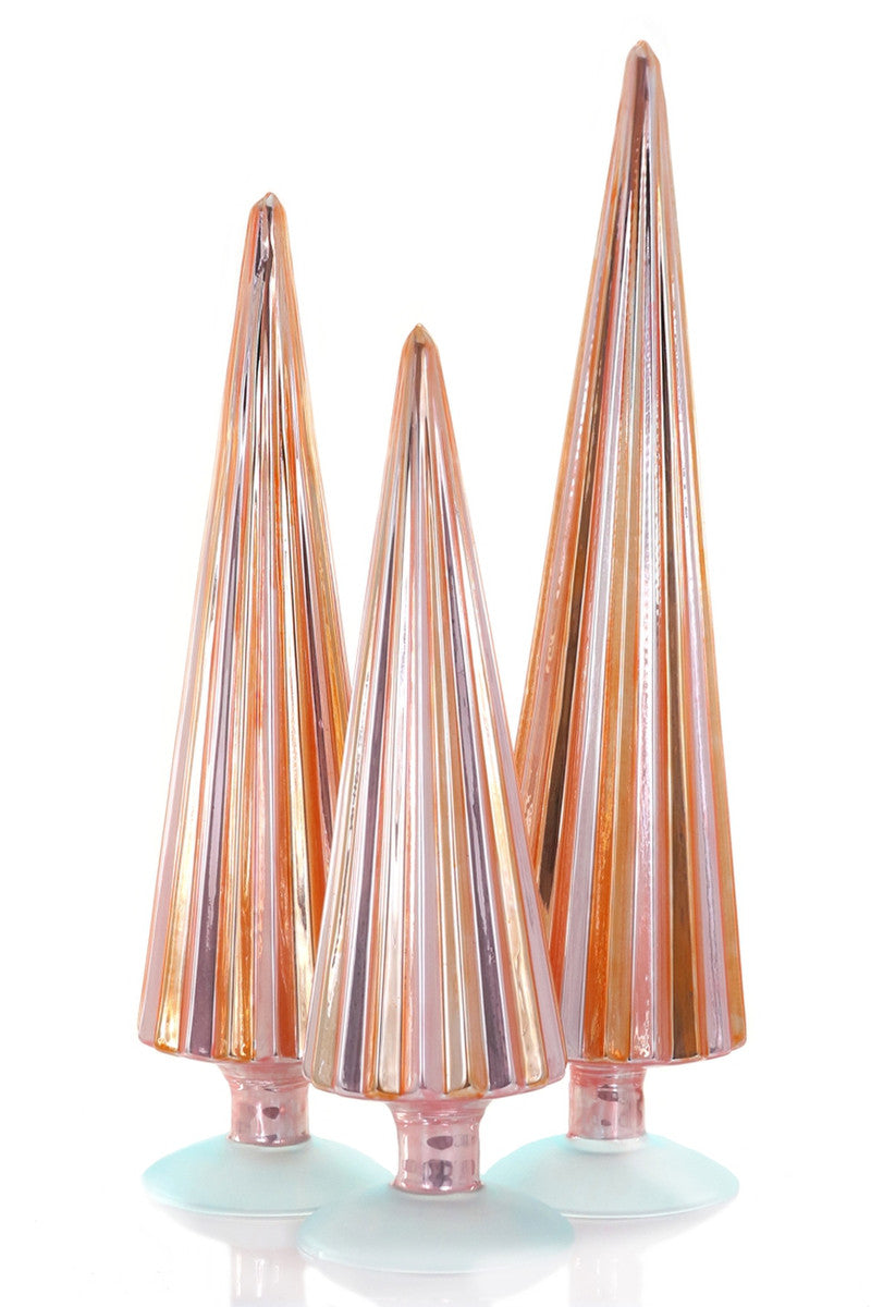 Pleated Tree- Blush Copper