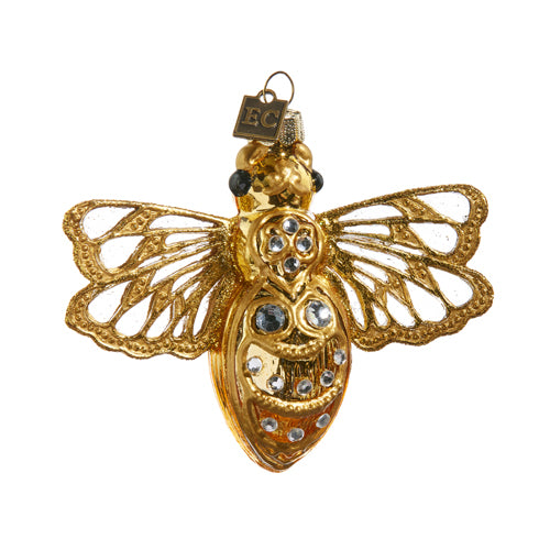 Jeweled Queen Bee Ornament