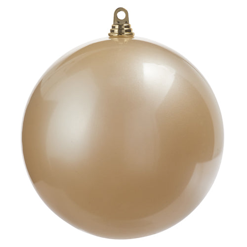 Shiny Champagne Ball Ornament