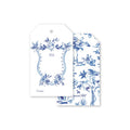 Blue Toile Gift Tags