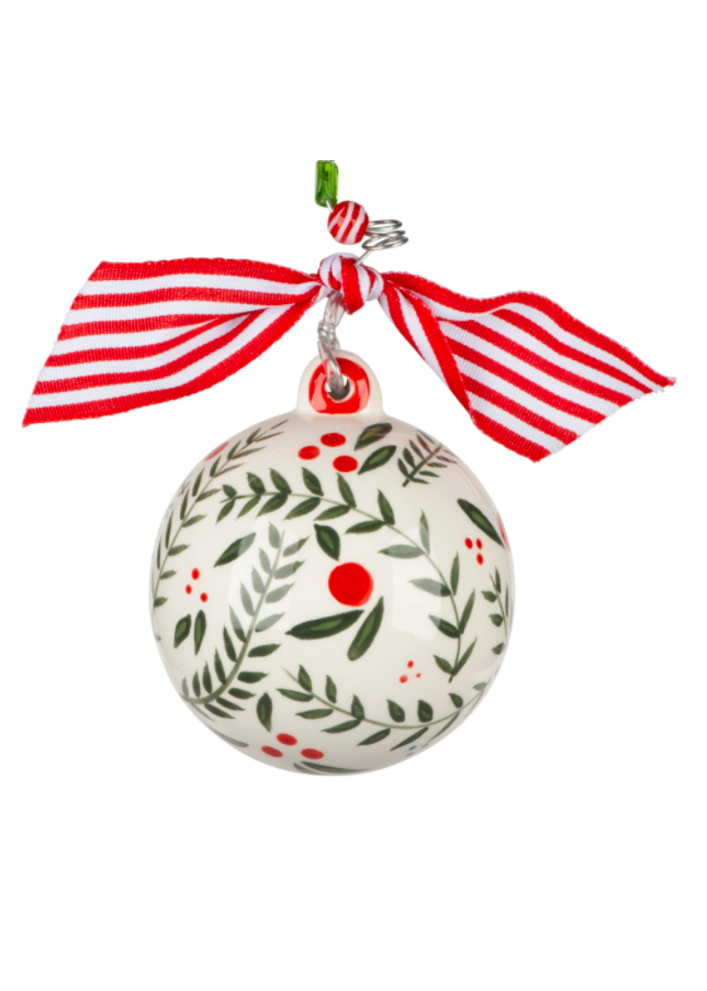 Christmas Holly Ornament