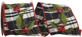 Plaid Holly Jewel Ribbon