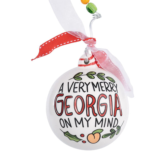 A Very Merry Georgia Ornament