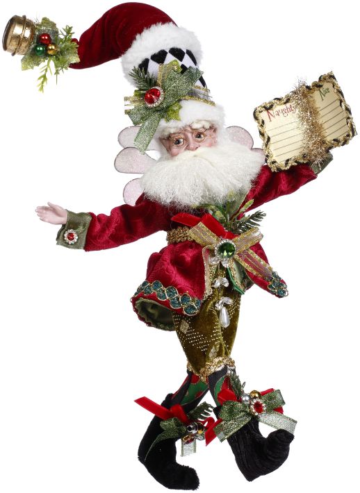 Checking His List Fairy- Small-10"