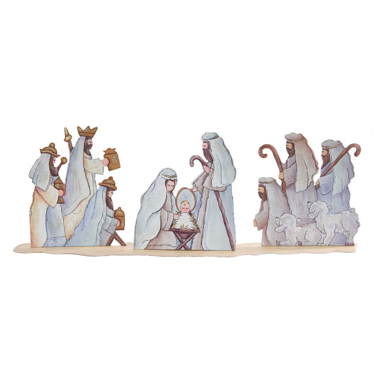 Holy Family,Shepherds & Kings Mantle