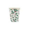 Holly Pattern Cups