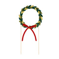 Paper Wreath Cake Topper