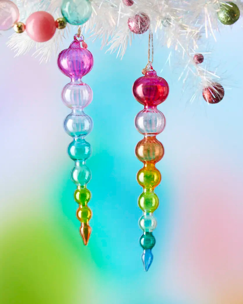 Rainbow Finial Ornament