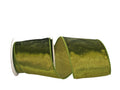 Designer Plush Velvet Elite Ribbon- Olive