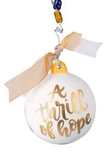 Thrill of Hope with Animals Ornament