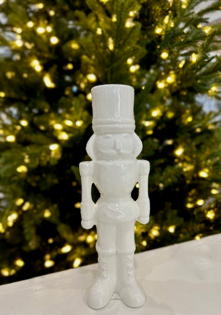 White Decorative Nutcracker