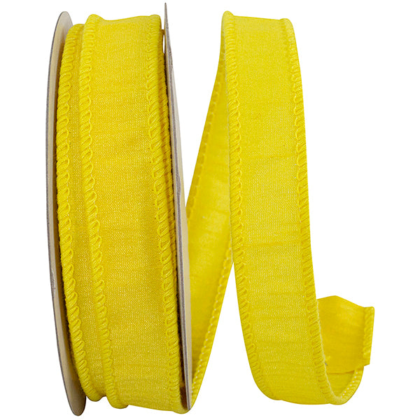 Dupioni Supreme Wired Edge Ribbon