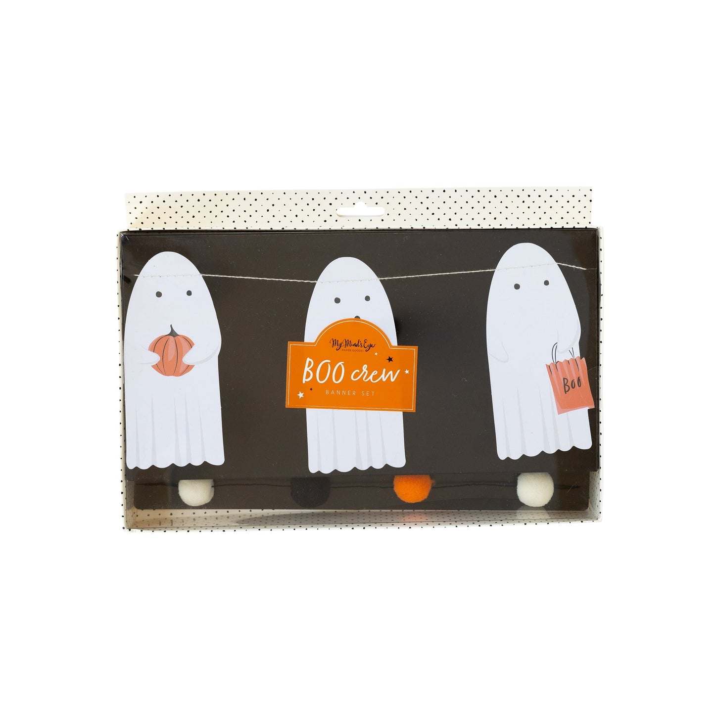 Boo Crew Ghost Banner Set