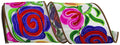 Floral Embroidery Stitches Ribbon