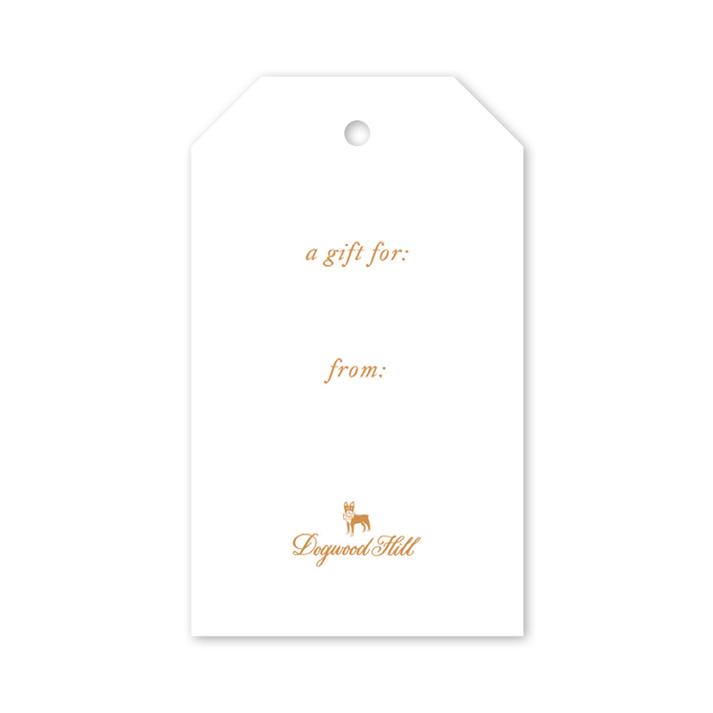 Flora Gold Gift Tags