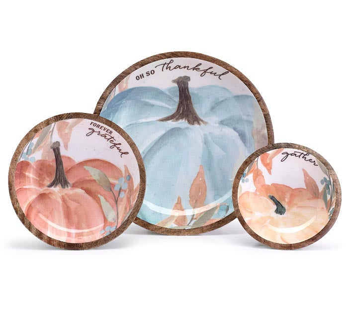 Homestead Harvest Mango Wood Bowl