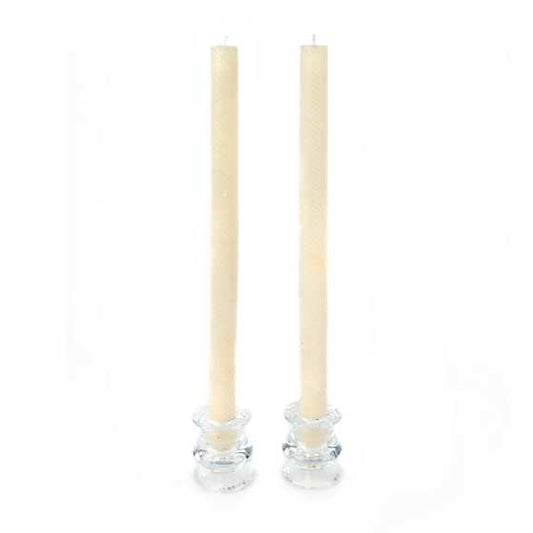 Shimmer Dinner Candles - Pearl