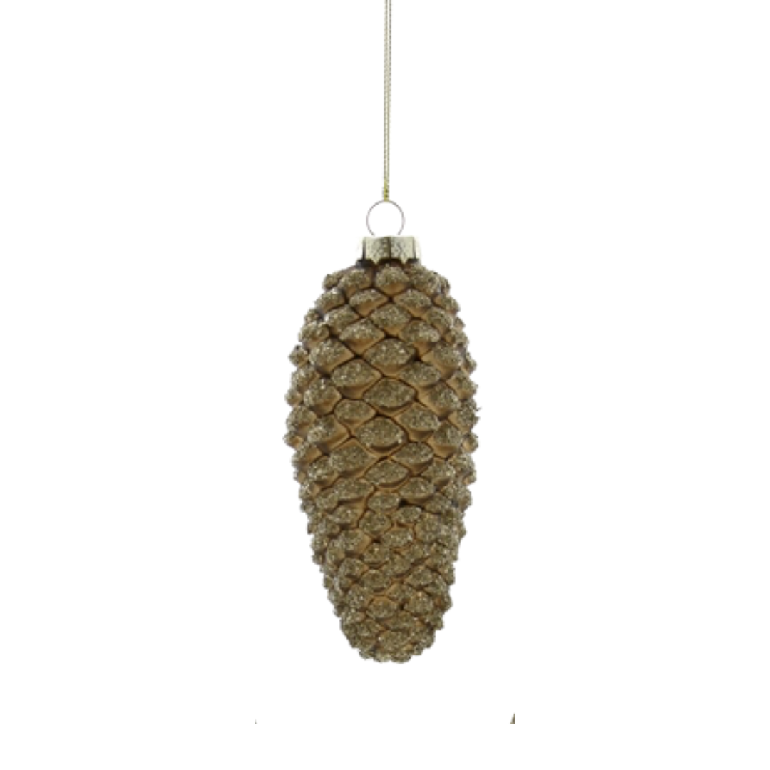 Glittered Pinecone, Multiple Colors