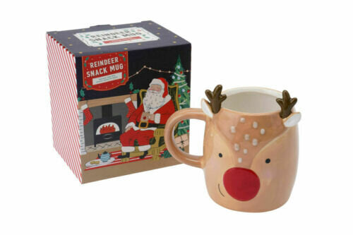 Santa Mug with Cookie Holder