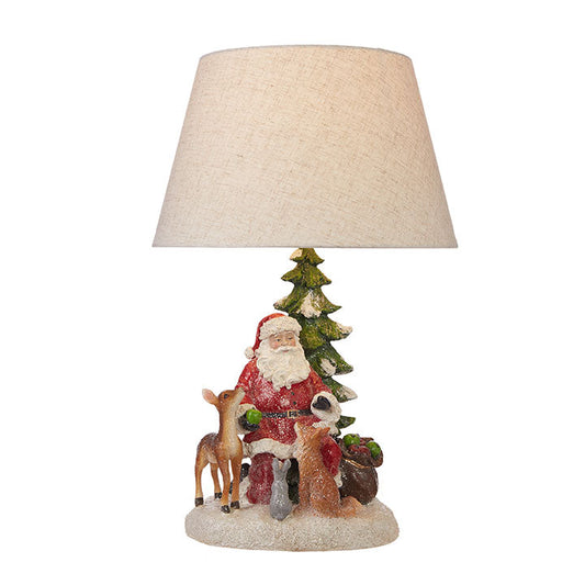 21" Santa Lamp w/Shade