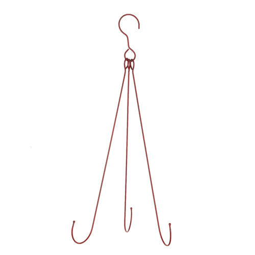 30.5" Red Wreath Hanger