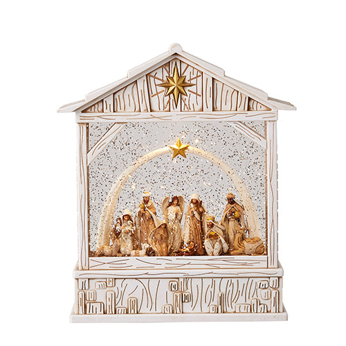 Nativity with Star Musical Lighted Creche