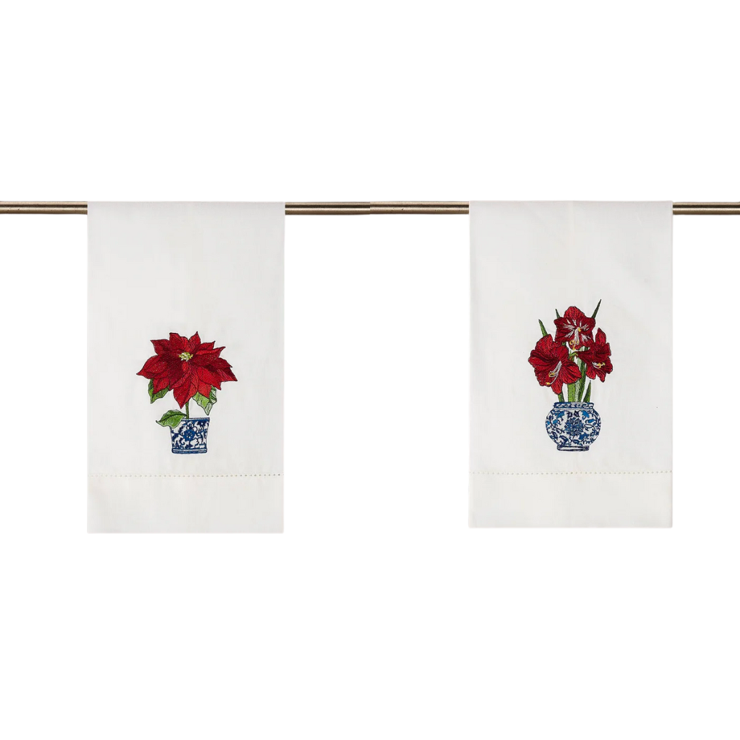 Holiday Chinoiserie Guest Towel