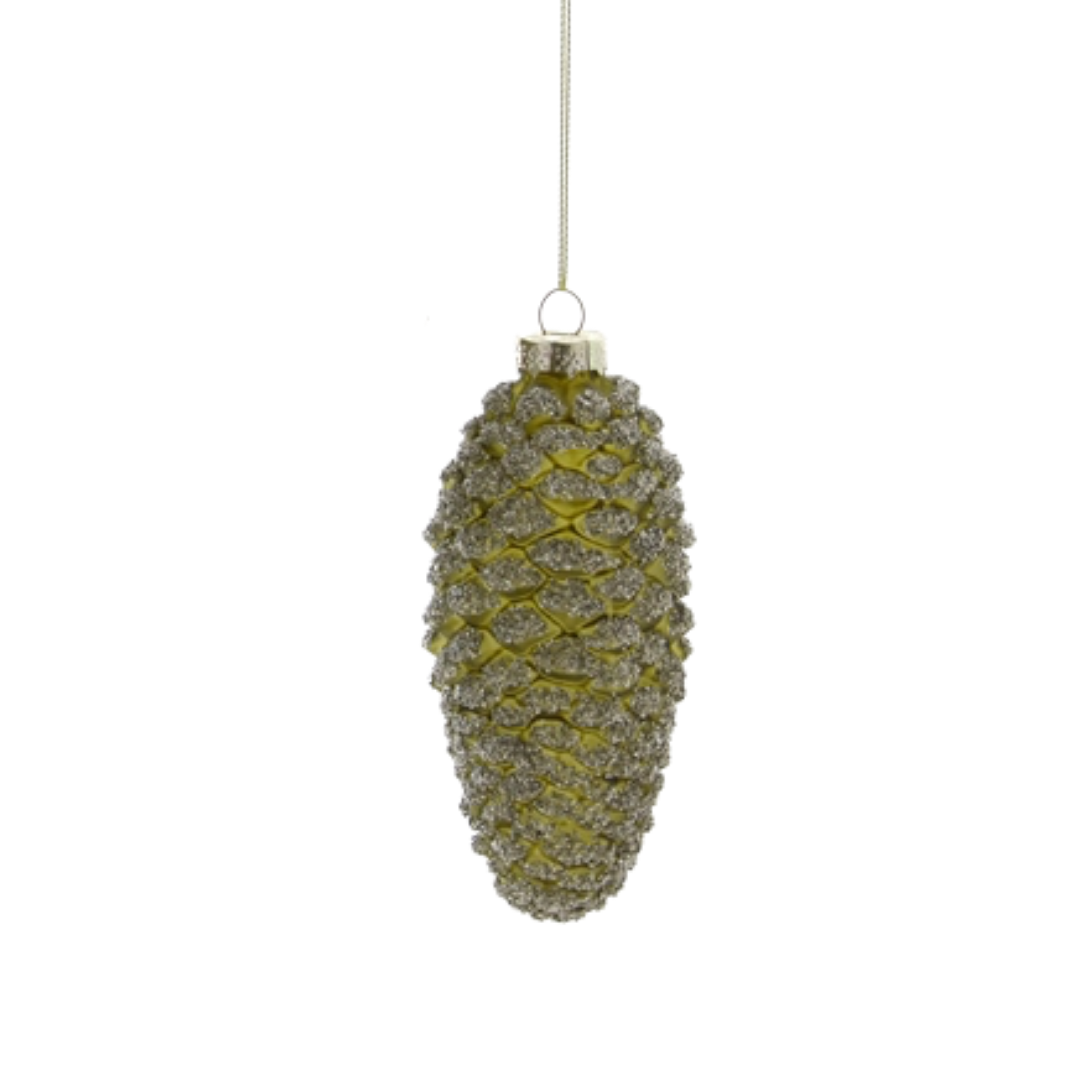 Glittered Pinecone, Multiple Colors
