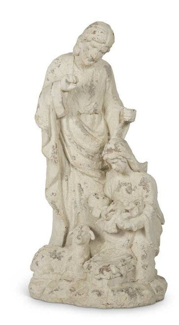28" Cream Nativity