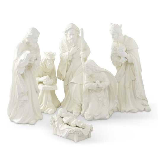 Nativity with Cream Finish- Set of 6