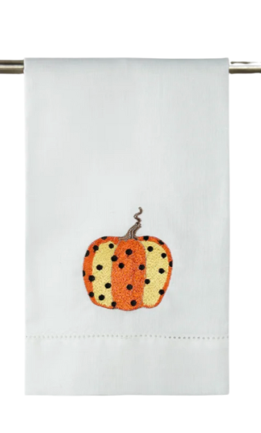 Painted Pumpkins Guest Towel