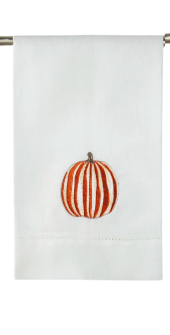 Painted Pumpkins Guest Towel