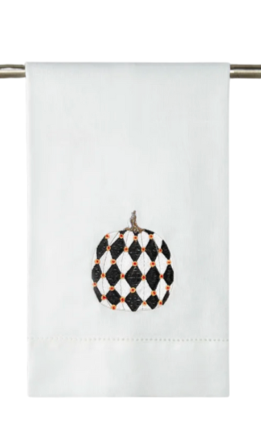 Painted Pumpkins Guest Towel