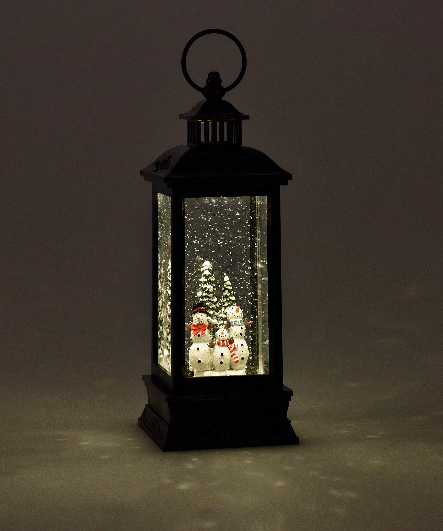 LED Snowman Water Lantern