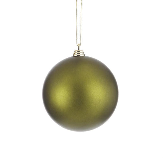 Matte Olive Ornament