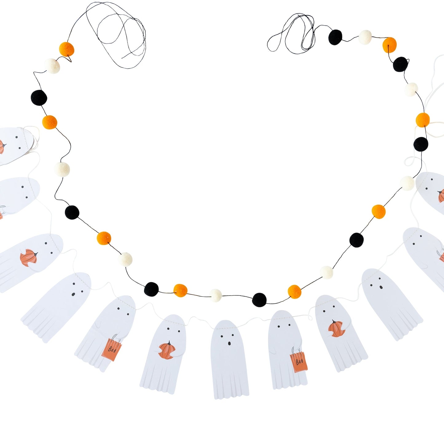 Boo Crew Ghost Banner Set